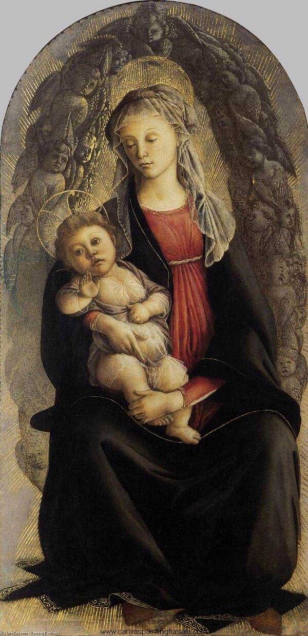 Madonna mit Kind und einer Glorie – Sandro Botticelli Sandro Botticelli 2024-11-21