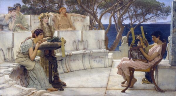 Sappho und Alcaeus – Lawrence Alma-Tadema Lawrence Alma-Tadema 2024-11-21