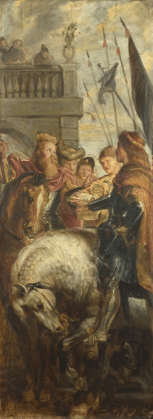 Clothar König und Dagobert Streit mit einem Herold des Kaisers Maurice – Peter Paul Rubens Peter Paul Rubens 2024-11-21