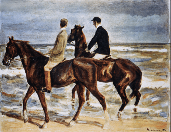 Zwei Reiter am Strand – Max Liebermann Max Liebermann 2024-11-21