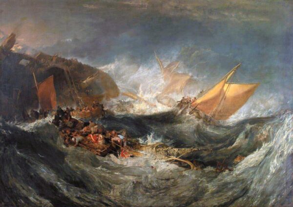 Wrack eines Transport Schiffes – William Turner William Turner 2024-11-21