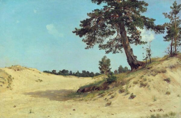 Pin im Sand – Ivan Shishkin Iwan Iwanowitsch Schischkin 2024-11-21