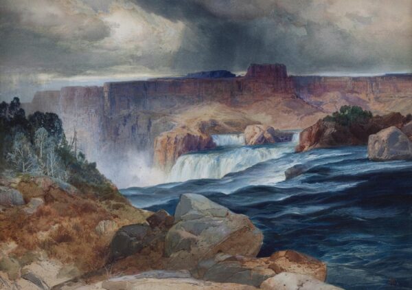 Shoshone Wasserfälle, Snake River, Idaho – Thomas Moran Thomas Moran 2024-12-21