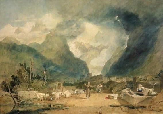 Saint Hugues, der die Rache des Schäfers von Cormayer im Val d’Aoust anprangert – William Turner William Turner 2024-11-21