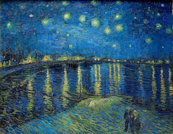 Die Sternennacht über dem Rhône – Van Gogh Beliebte Bilder 2024-11-21