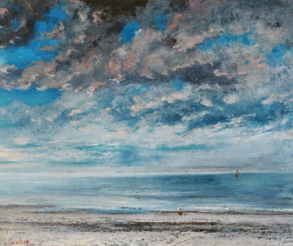 Der Strand, Sonnenuntergang – Gustave Courbet Gustave Courbet 2024-11-21