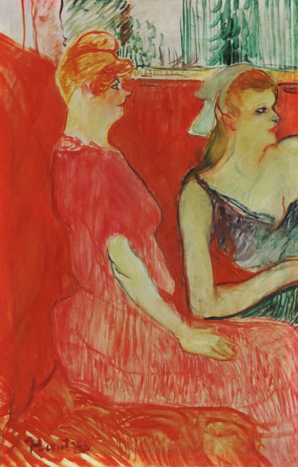 Im Salon der Rue du Moulins – Toulouse Lautrec Henri de Toulouse-Lautrec 2024-11-21