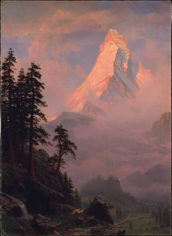 Sonnenaufgang über dem Matterhorn – Albert Bierstadt Albert Bierstadt 2024-11-21