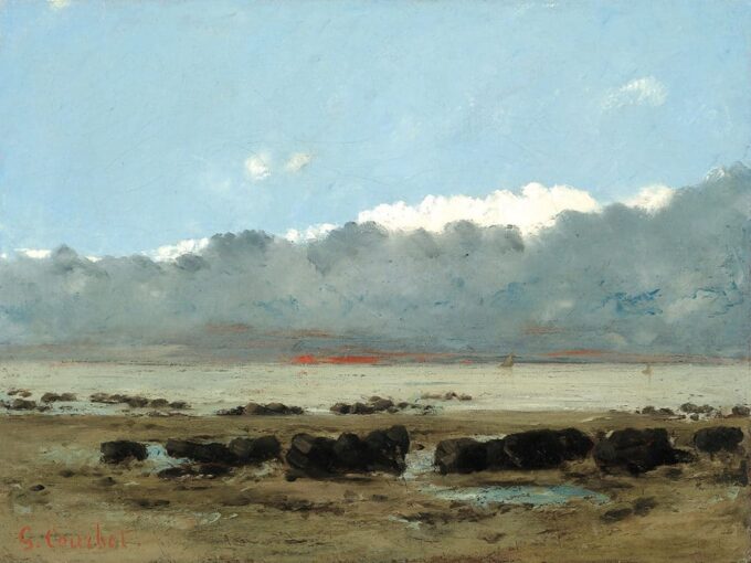 Schwarze Felsen in Trouville – Gustave Courbet Gustave Courbet 2024-09-19 2