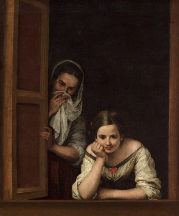 Zwei Frauen an einem Fenster – Bartolomé Esteban Murillo Bartolomé Esteban Murillo 2024-11-21