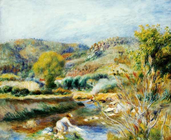 Die Wäscherin – Pierre-Auguste Renoir Pierre-Auguste Renoir 2024-12-30