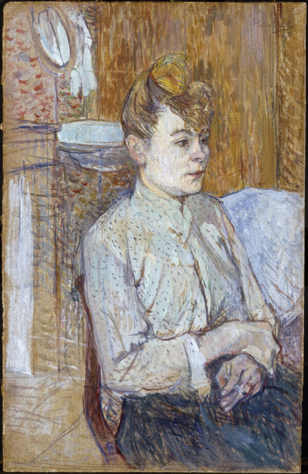 Frau mit einer Zigarette – Toulouse Lautrec Henri de Toulouse-Lautrec 2024-11-21