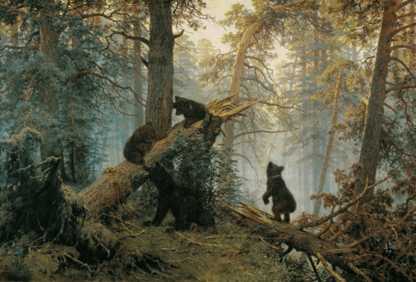 Ein Morgen in einem Kiefernwald – Ivan Shishkin Iwan Iwanowitsch Schischkin 2024-11-21