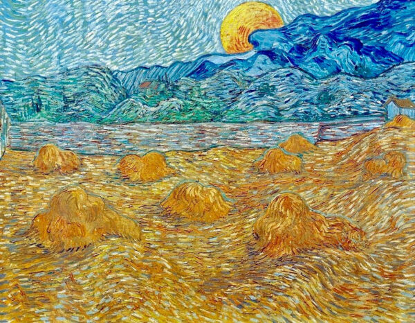 Abendlandschaft beim Mondaufgang – Van Gogh Vincent Van Gogh 2024-11-20