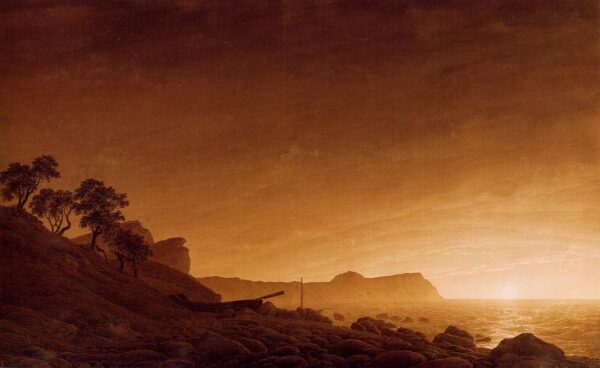 Blick auf Arcona bei Mondaufgang – Caspar David Friedrich Caspar David Friedrich 2024-11-21