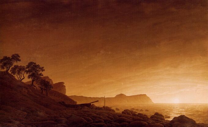 Blick auf Arcona bei Mondaufgang – Caspar David Friedrich Caspar David Friedrich 2024-09-20 2