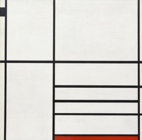 Komposition in Weiß, Schwarz und Rot – Mondrian Piet Mondrian 2024-11-21