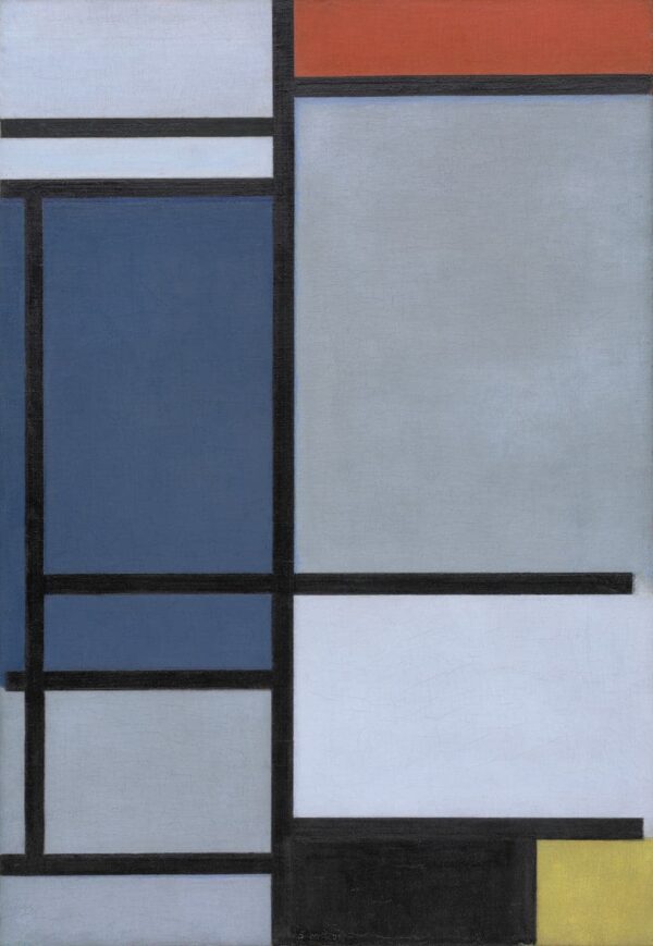 Komposition mit Rot, Blau, Schwarz, Gelb und Grau – Mondrian Piet Mondrian 2024-11-21