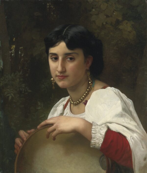 Italienische Frau mit Tamburin – William Bouguereau William Adolphe Bouguereau 2024-11-21