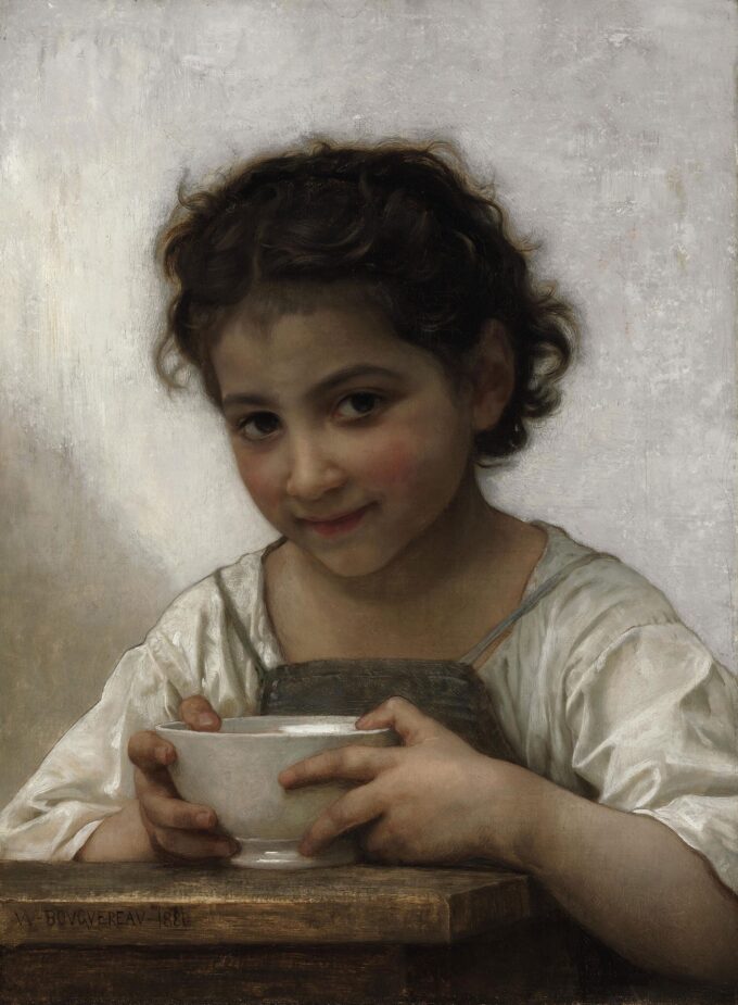 Milchsuppe – William Bouguereau William Adolphe Bouguereau 2024-09-19