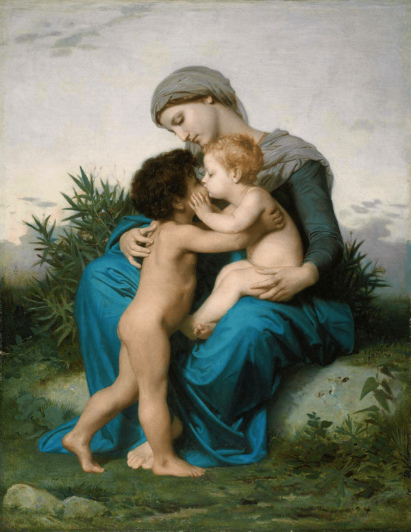 Brüderliche Liebe – William Bouguereau William Adolphe Bouguereau 2024-11-21