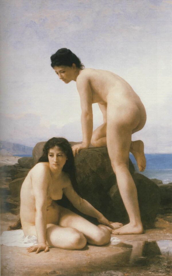 Die beiden Badenden – William Bouguereau William Adolphe Bouguereau 2024-11-21