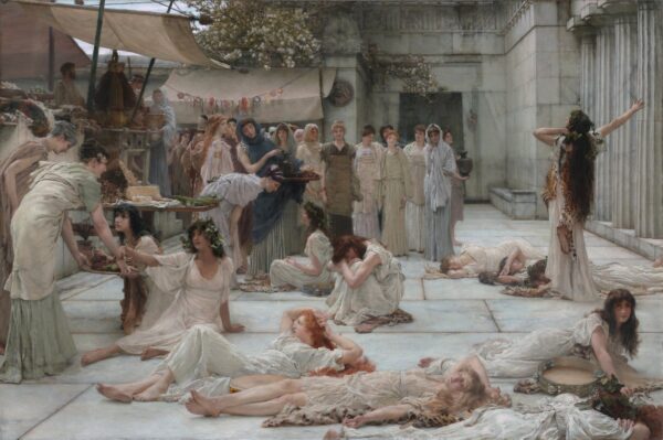 Die Frauen von Amphissa – Lawrence Alma-Tadema Lawrence Alma-Tadema 2024-11-21