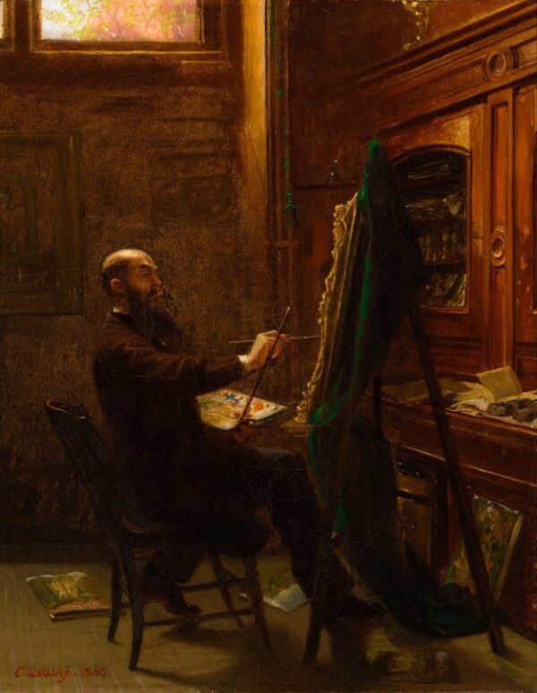 Worthington Whittredge in seinem Tenth Street Studio – Emanuel Leutze Emanuel Leutze 2024-11-21