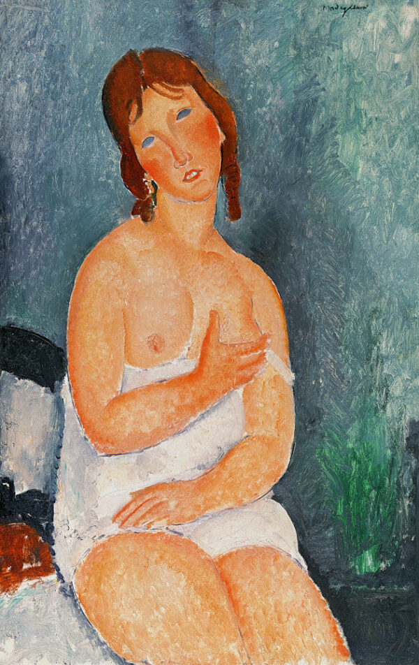 Junge Frau im Hemd – Amedeo Modigliani Amedeo Modigliani 2024-11-21