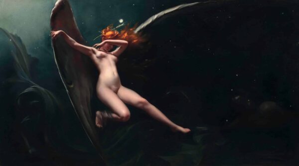 Eine Fee unter einem Sternenhimmel – Luis Ricardo Falero Luis Ricardo Falero 2024-11-21