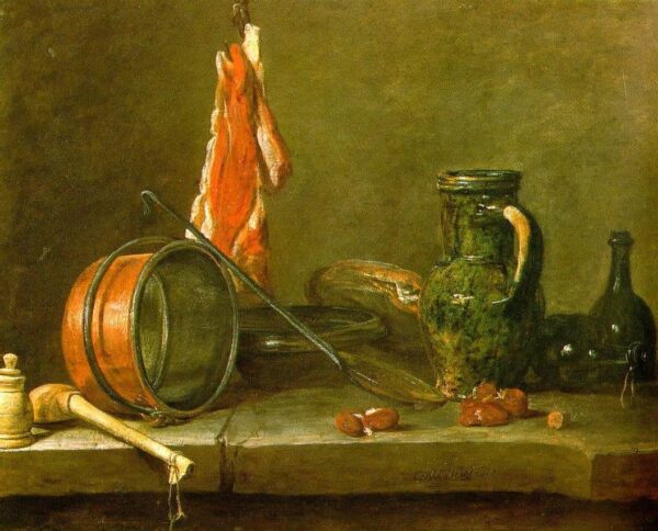 Eine Schlankheitsdiät mit Küchenutensilien – Jean Siméon Chardin Jean Siméon Chardin 2024-12-26