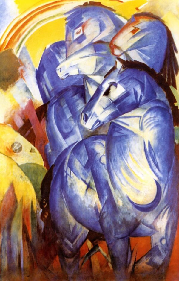 Der Turm der blauen Pferde – Franz Marc Beliebte Bilder 2024-11-21