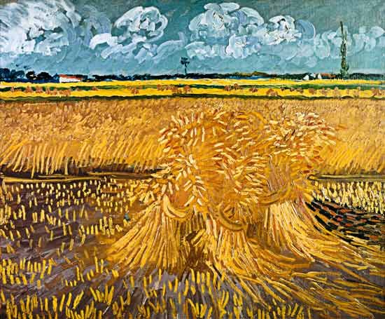 Weizenfeld mit Garben – Van Gogh Vincent Van Gogh 2024-11-21