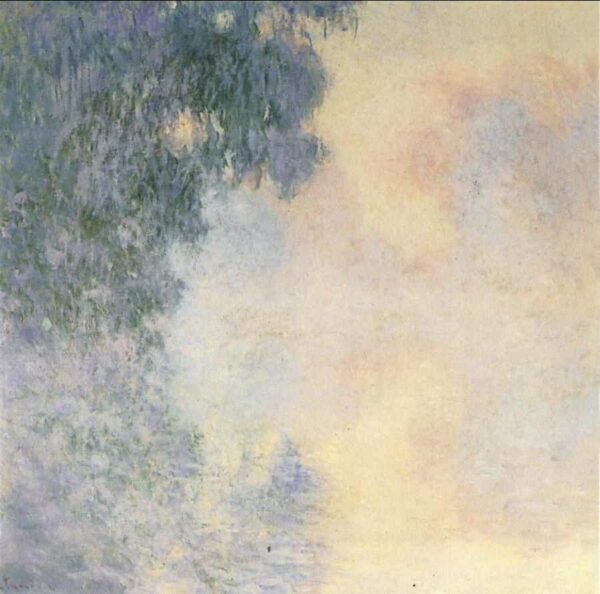 Seine-Arm in der Nähe von Giverny, Nebel – Claude Monet Claude Monet 2024-11-09