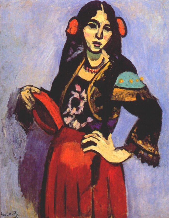 Spanische Frau mit Tamburin – Matisse Henri Matisse 2024-09-19