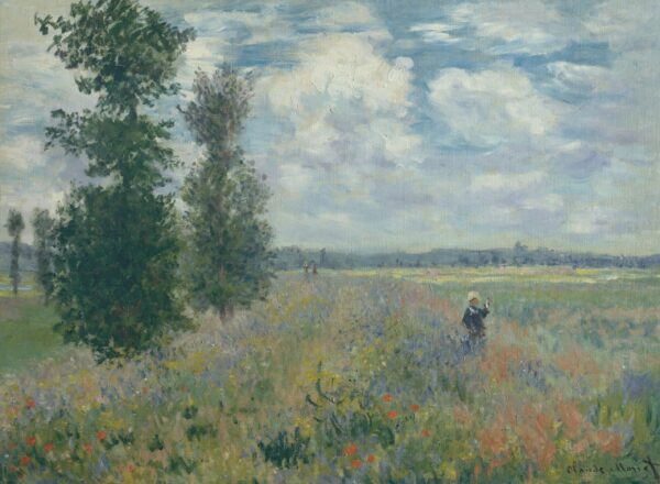 Mohnfelder in der Nähe von Argenteuil 1875 – Claude Monet Claude Monet 2024-11-21