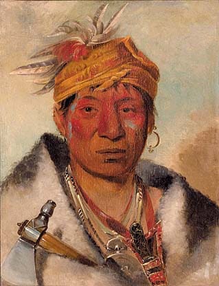 Ah-yaw-ne-tak-oár-ron, ein Krieger – George Catlin George Catlin 2024-12-21