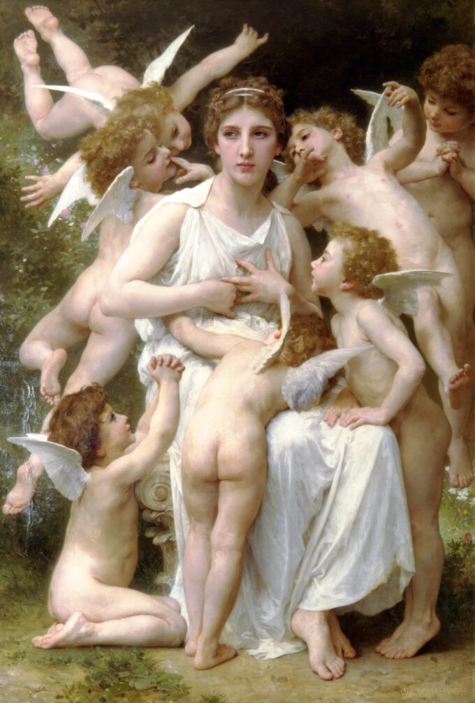 Aggression – William Bouguereau William Adolphe Bouguereau 2024-09-19