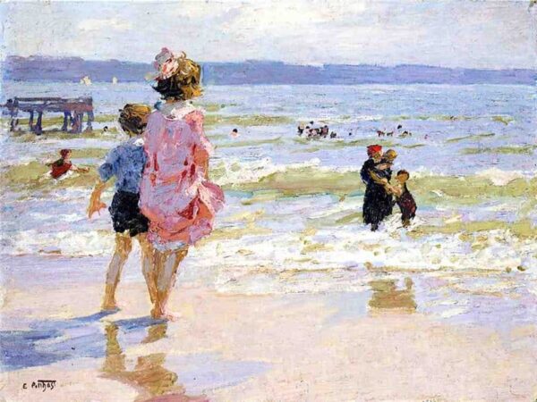 An der Meeresküste – Edward Henry Potthast Edward Henry Potthast 2024-11-21