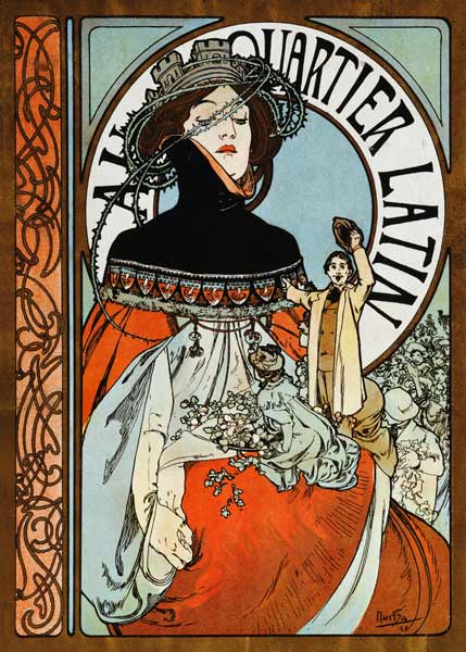 Im Quartier Latin – Mucha Alfons Mucha 2024-11-21