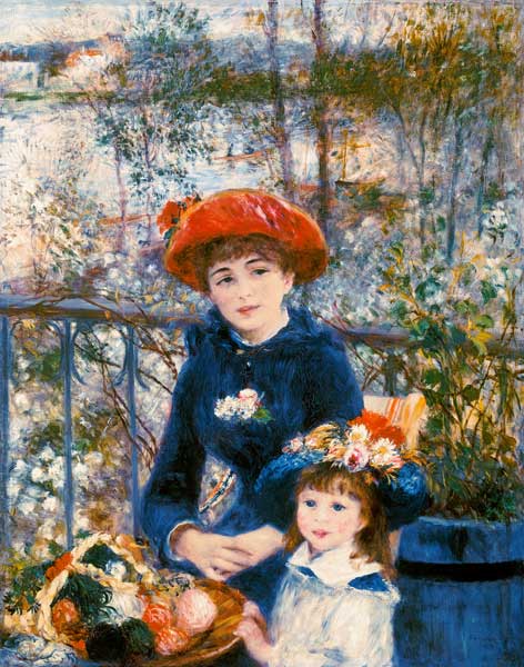 Auf der Terrasse – Pierre-Auguste Renoir Beliebte Bilder 2024-09-19