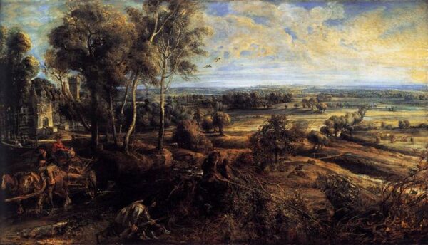 Blick auf Het Steen am frühen Morgen – Peter Paul Rubens Peter Paul Rubens 2024-11-21