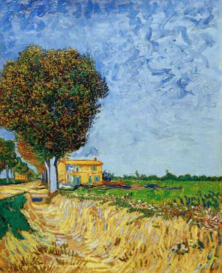 Allee in der Nähe von Arles – Van Gogh Vincent Van Gogh 2024-12-30