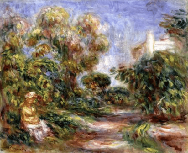 Frau in einer Landschaft – Pierre-Auguste Renoir Pierre-Auguste Renoir 2024-12-30