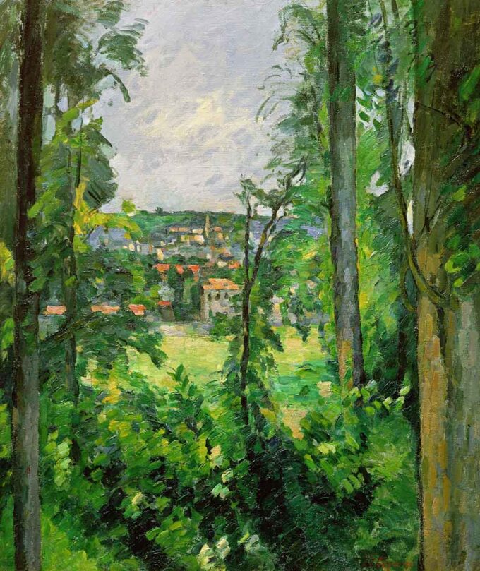 Auvers, Blick auf den Stadtrand – Paul Cézanne Paul Cézanne 2024-09-20