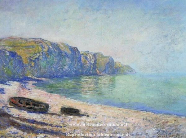 Der Strand von Pourville – Reproduktion von Monet Gemälden Claude Monet 2024-11-21