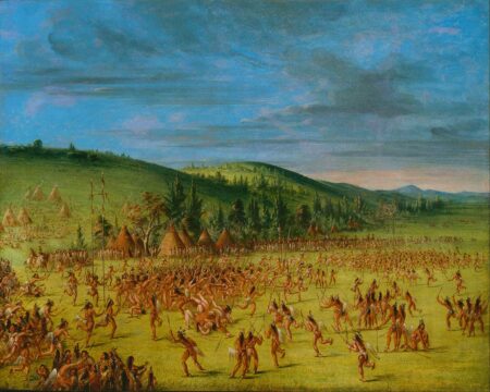 Ballspiel der Choctaw – Ball Hoch – George Catlin George Catlin 2024-12-30