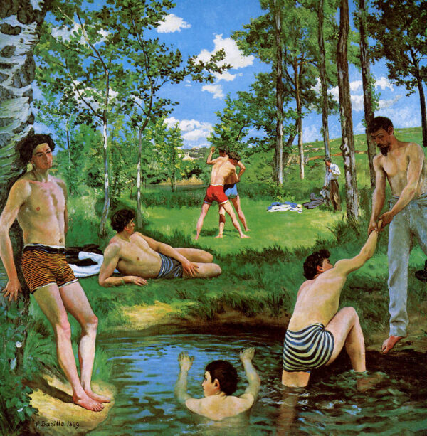 Badende (Sommerszene) – Frédéric Bazille Frédéric Bazille 2024-11-21