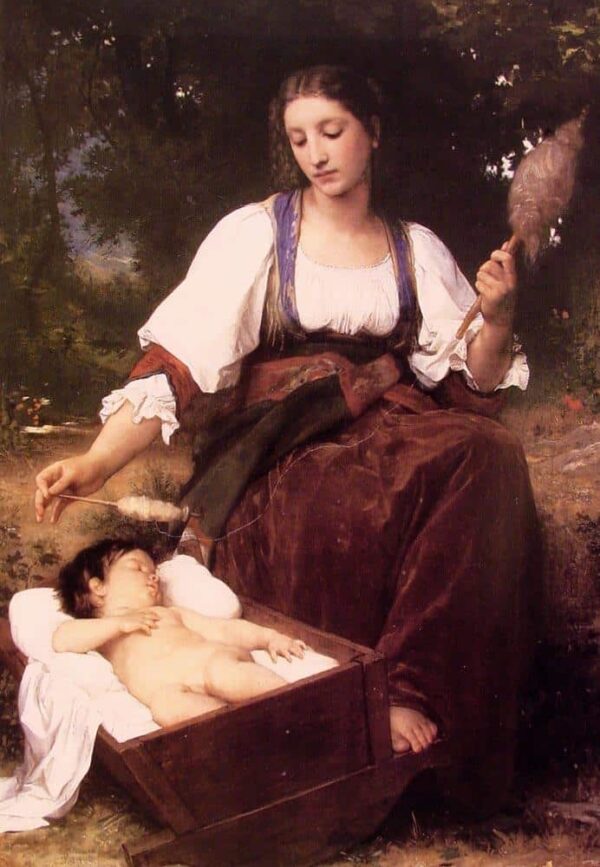 Wiegenlied – William Bouguereau William Adolphe Bouguereau 2024-11-21