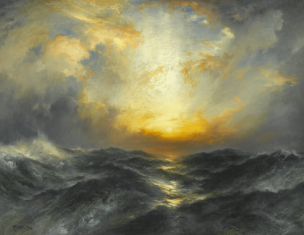 Sonnenuntergang am Meer – Thomas Moran Thomas Moran 2024-12-21